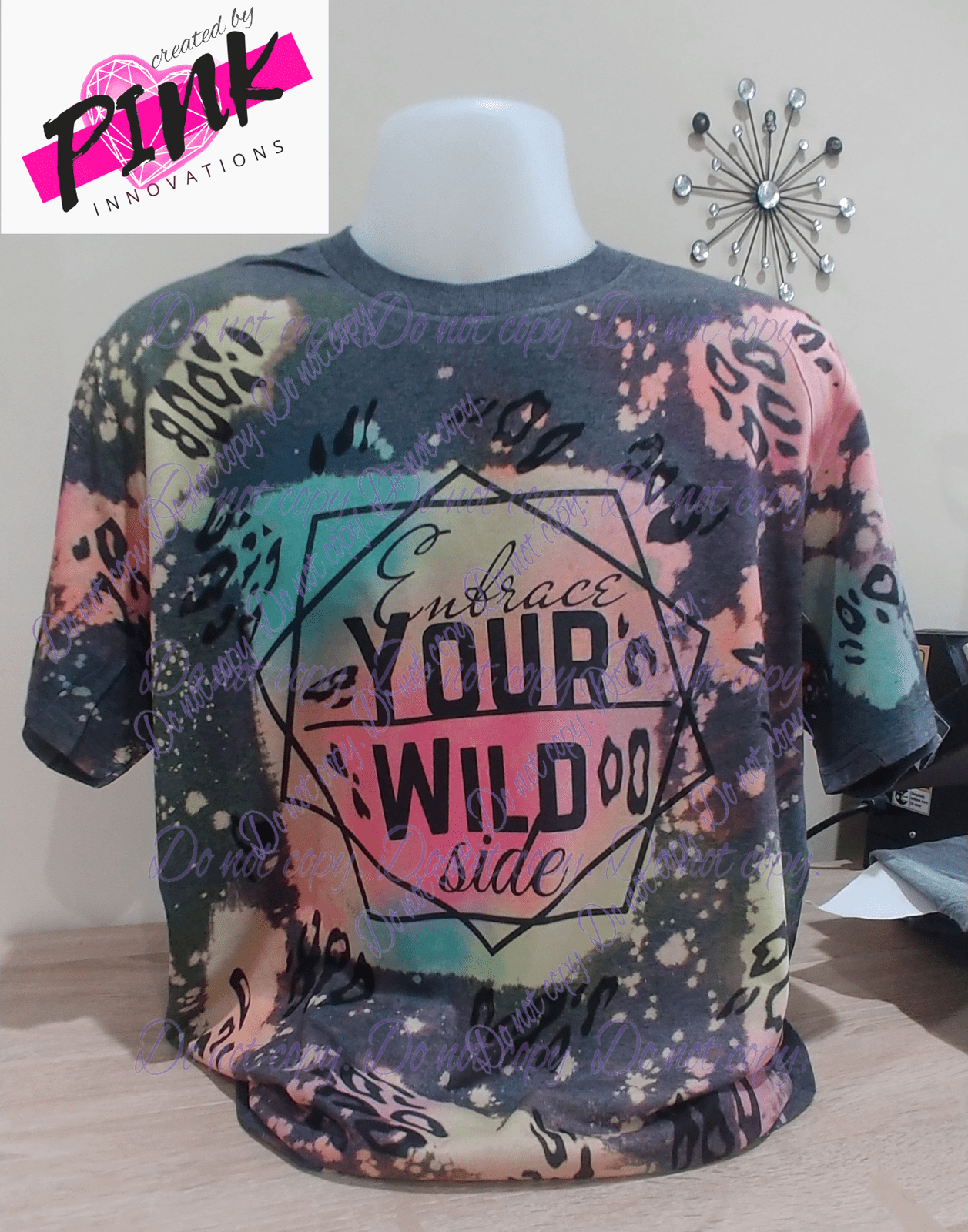 Tye dye themed Apparel | Pink Innovations, LLC