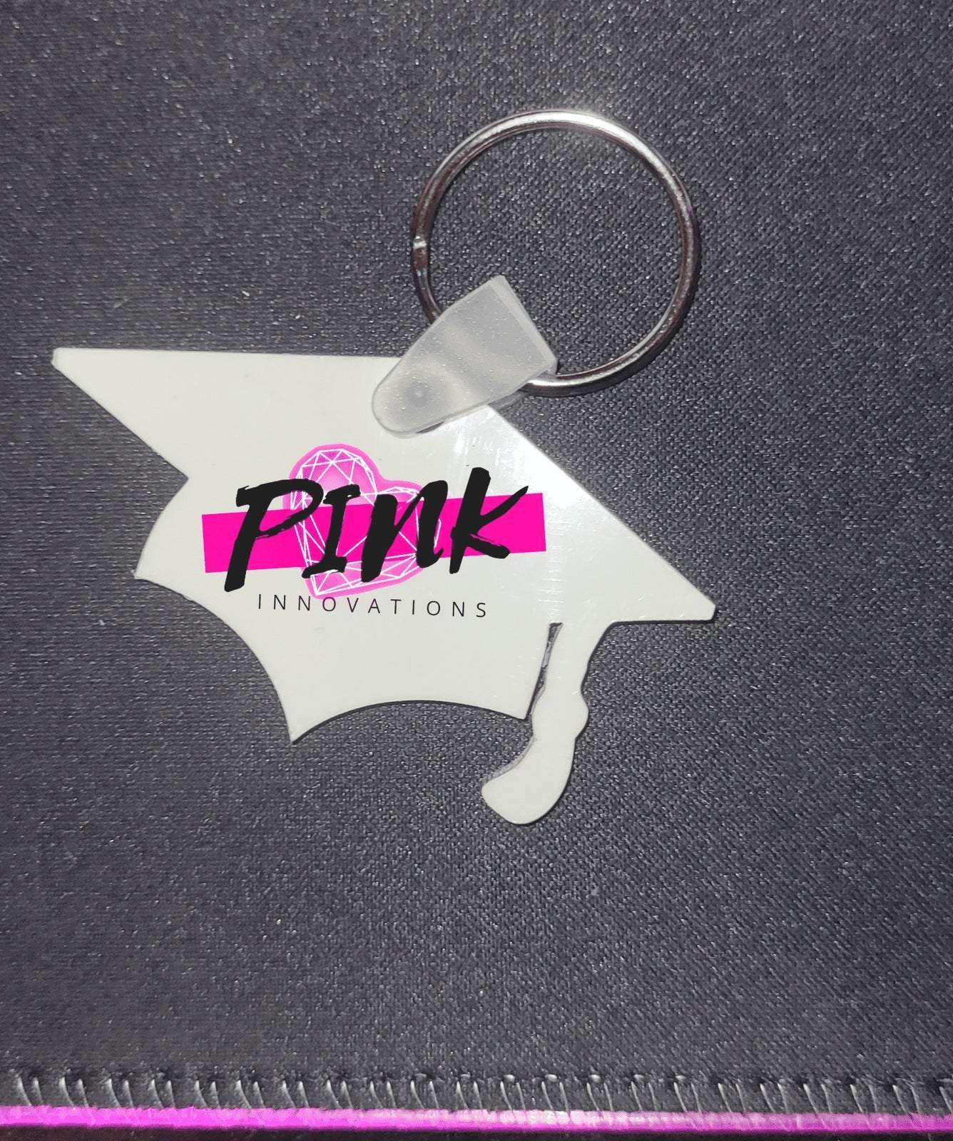 Custom Graduation Hat Keychain