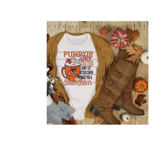 Pumpkin Spice Lattes T Shirt | Fall Collection | Pink Innovations, LLC