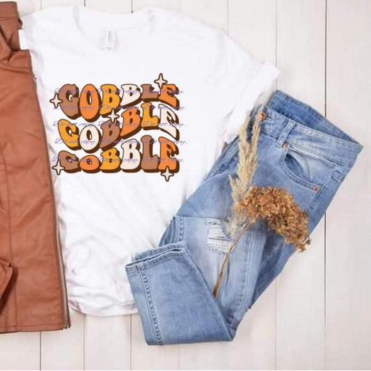 Gobble Gobble Gobble T-Shirt | Fall Collection | Pink Innovations, LLC